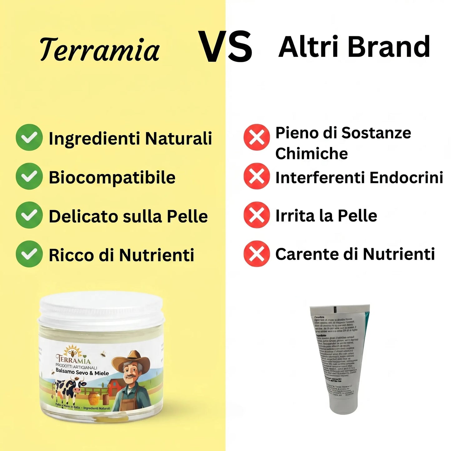 Balsamo Senza Profumo al Sego Grass-Fed · 60ml